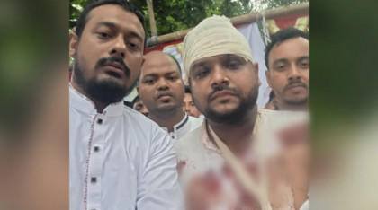 রক্তাক্ত ছবি শেয়ার করে স্বরাষ্ট্রমন্ত্রীর কাছে বিচার চাইলেন পাটওয়ারী