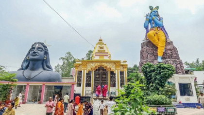 পলাশবাড়ীতে বিশাল মূর্তি নির্মাণে ভারতীয় সংশ্লিষ্টতার অভিযোগ