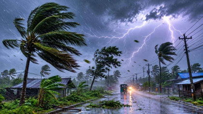 দুপুরের মধ্যে ১০ অঞ্চলে ঝড়ের আভাস, সতর্কতা জারি