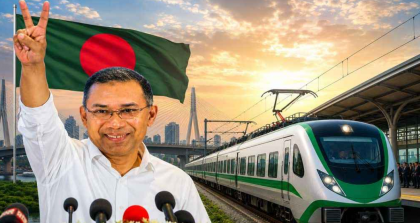 প্রধান রেলপথে বৈদ্যুতিক ট্রেন চালুর ঘোষণা প্রধানমন্ত্রীর