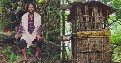 সুনামগঞ্জে কবরস্থানে হত্যা মামলার আসামির গাজার আস্তানা 