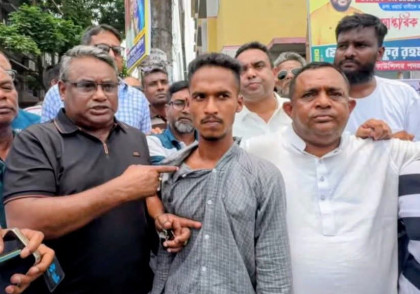 জয় বাংলা’ স্লোগান, নাটোরে ছাত্রলীগ কর্মী আটক