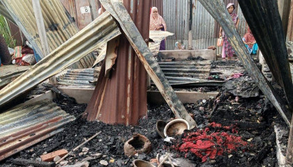 টঙ্গীতে আগুনে পুড়ল ৩১ ঘর