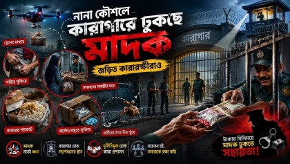 নানা কৌশলে কারাগারে ঢুকছে মাদক, জড়িত কারারক্ষীরাও