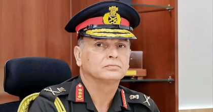ভারতীয় সেনাবাহিনীর নতুন প্রধান জেনারেল ধীরাজ শেঠ