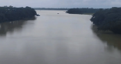 ভারী বৃষ্টিতে জলাবদ্ধ ঝালকাঠি, নদীভাঙনের ভয়ে নদীতীরের বাসিন্দারা