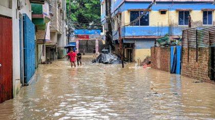 তিন নদীর পানি বিপৎসীমার ওপরে, বান্দরবানে সহস্রাধিক ঘরবাড়ি প্লাবিত