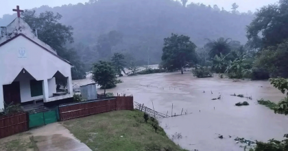 রাঙামাটিতে ৬০টি পাহাড়ধস, আশ্রয়কেন্দ্রে ৪,১৬৬ মানুষ