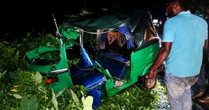 গোলাপগঞ্জে পিকআপ-সিএনজি অটোরিকশার মুখোমুখি সংঘর্ষে নিহত এক, আহত তিন