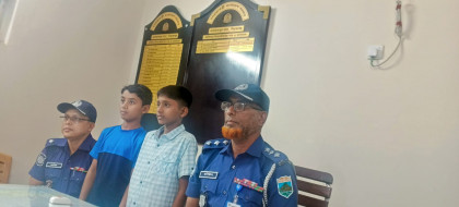 এক মাস পর সিলেট থেকে উদ্ধার নিখোঁজ দুই শিশুর একজন