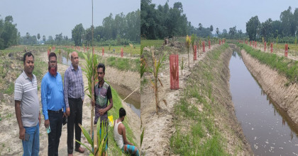 বগুড়ায় খাল খননে সাশ্রয়ী ব্যয়, অব্যয়িত ৫ লাখ ৩৬ হাজার টাকা সরকারি কোষাগারে ফেরত