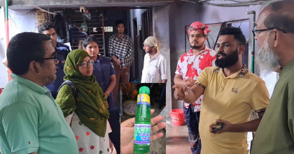চুয়াডাঙ্গায় বিরিয়ানি বিক্রির দোকানগুলোতে অভিযান; বিক্রেতাদের জরিমানা  