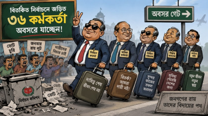 বিতর্কিত নির্বাচনে জড়িত ৩৬ কর্মকর্তা অবসরে যাচ্ছেন