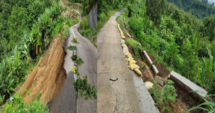 অতিবৃ‌ষ্টি‌তে বান্দরবান পার্বত্য চট্টগ্রাম উন্নয়ন বোর্ডের ৫১‌টি সড়‌ক ক্ষ‌তিগ্রস্ত