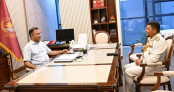 প্রধানমন্ত্রী তারেক রহমানের সঙ্গে বিদায়ী নৌবাহিনী প্রধানের সৌজন্য সাক্ষাৎ 
