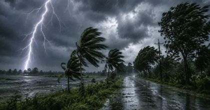 ঢাকাসহ ১০ জেলায় ঘণ্টায় ৬০ কিমি বেগে ঝড়ের পূর্বাভাস