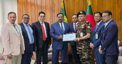 ভারপ্রাপ্ত রাষ্ট্রপতির দায়িত্ব গ্রহণ করলেন স্পিকার হাফিজ উদ্দিন আহমদ
