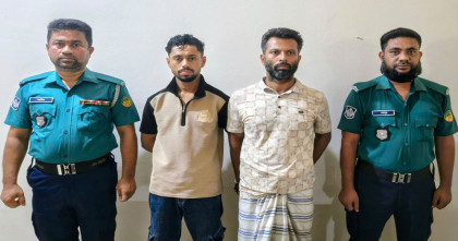 টঙ্গীতে ছাত্রলীগ ও স্বেচ্ছাসেবক লীগের ২ কর্মী গ্রেপ্তার