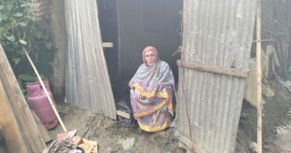 বয়স্ক ভাতার প্রলোভনে হেবা দলিল, বৃদ্ধা মাকে ঘরছাড়া করার অভিযোগ মেয়ের বিরুদ্ধে