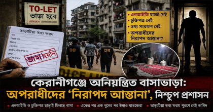 কেরানীগঞ্জে অনিয়ন্ত্রিত বাসাভাড়া: বাড়ছে অপরাধের শঙ্কা