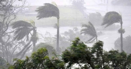 দেশের ১৩ অঞ্চলে ঘণ্টায় ৬০ কিমি বেগে ঝোড়ো হাওয়ার সতর্কতা