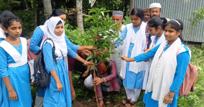 ৩১ বছরের অপেক্ষার অবসান, শিক্ষার আলোয় জেগে উঠল চর আঁড়িয়াল খাঁ উচ্চ বিদ্যালয়