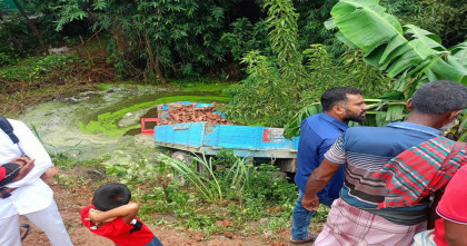 ধামরাইয়ে শিশুকে বাঁচাতে গিয়ে ট্রাকের ধাক্কায় পশু চিকিৎসক নিহত