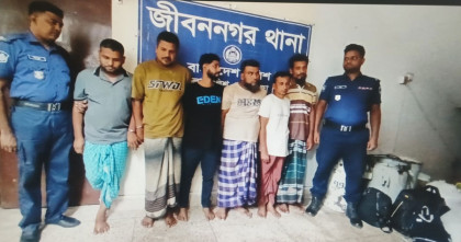 জীবননগরে ৪ ট্রান্সফরমার চুরি, আন্তঃ চোর চক্রের ৬ সদস্য গ্রেপ্তার