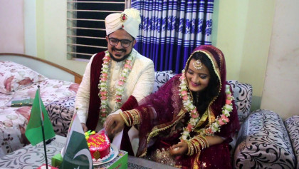 পাকিস্তানি যুবক ও বাংলাদেশি তরুণীর ‘স্মরণীয়’ বিয়ে