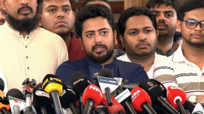 জুলাই গণঅভ্যুত্থানের ইতিহাস দলীয়করণ না করার আহ্বান নাহিদ ইসলামের

