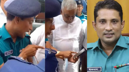 চাকরি হারাচ্ছেন ‘গুলি করি, মরে একটা’ বলা সেই পুলিশ কর্মকর্তা