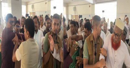 মেহেরপুর হাসপাতালে এমপির পরিদর্শনে বিএনপি-জামায়াতের উত্তেজনা