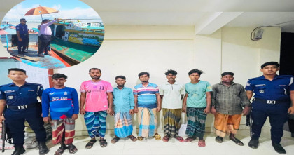 মেঘনা নদী থেকে বালু উত্তোলন, ৭ জনের কারাদণ্ড 