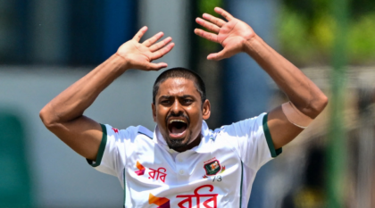 তাইজুলের ঘূর্ণিতে চাপে অস্ট্রেলিয়া