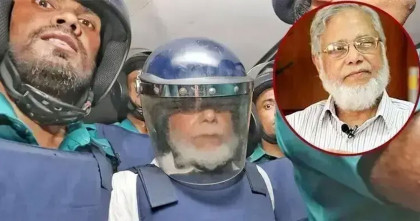 কারামুক্ত হলেন সাবেক প্রধান বিচারপতি এবিএম খায়রুল হক 