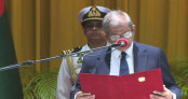 রাষ্ট্রপতি হিসেবে শপথ নিলেন মির্জা ফখরুল 