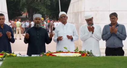 জিয়ার ও খালেদা জিয়ার সমাধিতে ফখরুলের শ্রদ্ধা