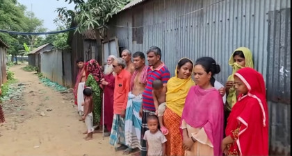 ২৫ বছর পর অন্ধরটেক এলাকায় বিদ্যুৎ সংযোগ 
