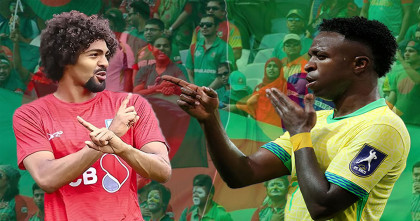 ঢাকায় বাংলাদেশের বিপক্ষে খেলতে চায় ব্রাজিল, সম্ভাব্য তারিখ প্রকাশ