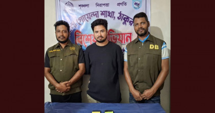 ঠাকুরগাঁওয়ে ডিবির অভিযানে অনলাইন ক্যাসিনো ব্যবসায়ী নূর আলম গ্রেপ্তার