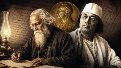 নজরুলের লেখা চুরি করে নোবেল জিতেছেন রবীন্দ্রনাথ?