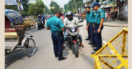 ট্রাফিক আইন লঙ্ঘনে ডিএমপির ২১১৯ মামলা