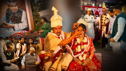 কার্যক্রম নিষিদ্ধ যুবলীগ নেত্রীর সাথে যুবদল নেতার বিয়ে নিয়ে বিতর্ক