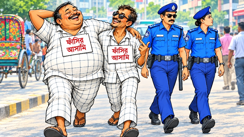 ঘুরে বেড়াচ্ছেন পলাতক ৫২ ফাঁসির আসামি, এখনো ধরাছোঁয়ার বাইরে