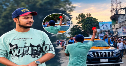 লাল কার্ডকাণ্ডে মুখ খুললেন ছাত্রদল নেতা নিশান