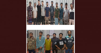 ফেনীতে বিশেষ অভিযানে ২২ আসামি গ্রেপ্তার