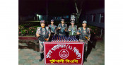 বেনাপোল সীমান্তে বিজিবির অভিযানে ১১০ বোতল নেশাজাতীয় সিরাপ উদ্ধার 