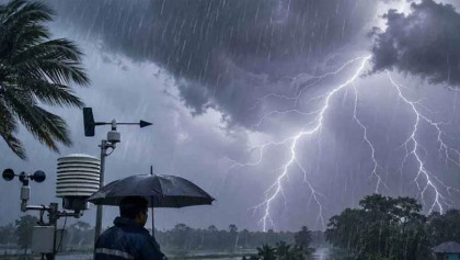 ঢাকায় বৃষ্টি-বজ্রবৃষ্টির পূর্বাভাস, কমতে পারে তাপমাত্রা
