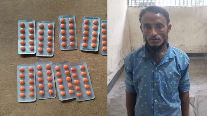 বারহাট্টায় টাপেন্ডাডল ট্যাবলেট উদ্ধার, গ্রেপ্তার এক 