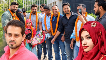 নুসরাত হত্যা মামলা সাংবাদিক ইলিয়াসের প্রতি কৃতজ্ঞতা খালাসপ্রাপ্তদের